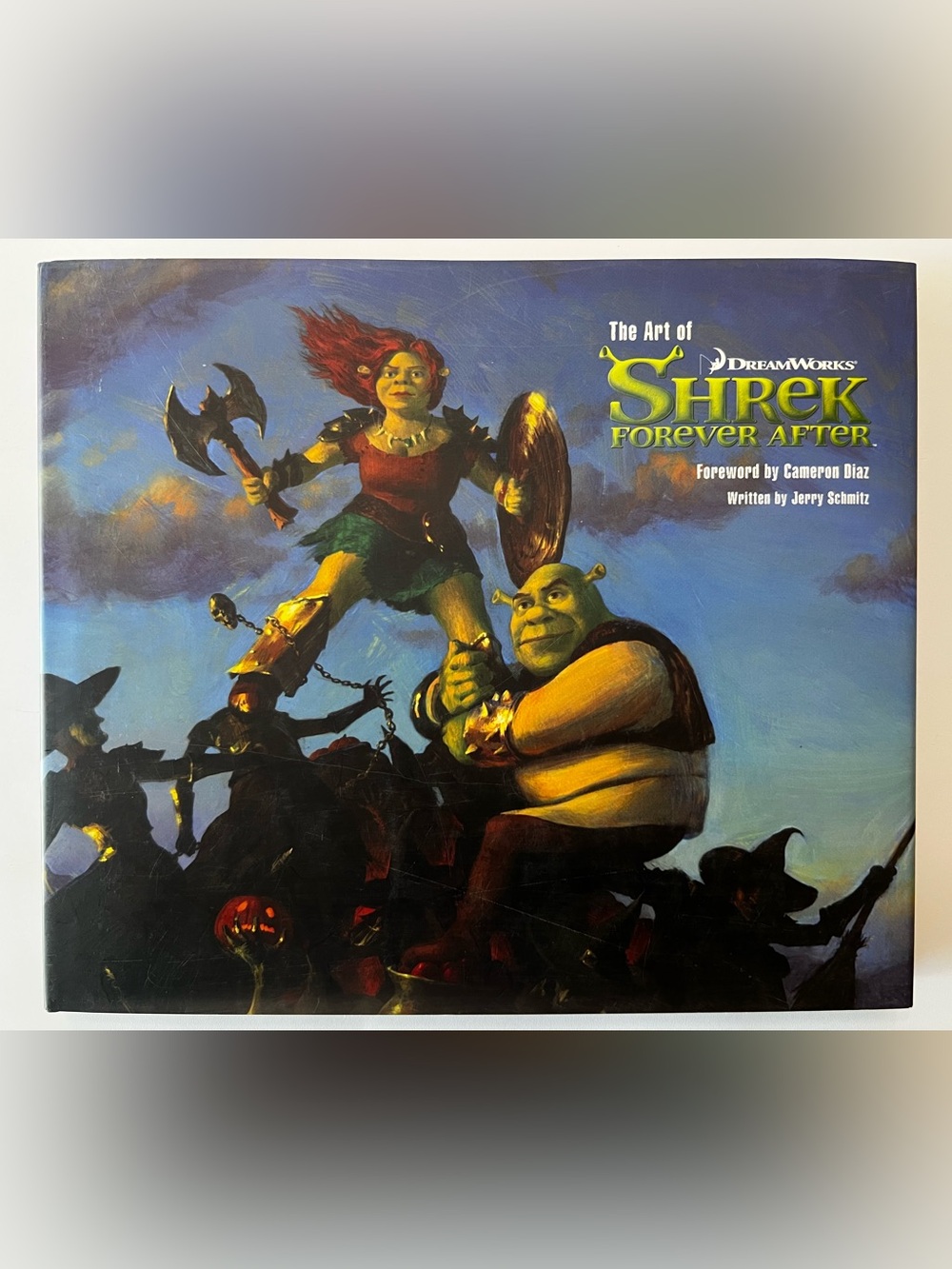 *Signed* Art of Shrek Forever After by Jerry Schmitz (2010, Hardcover)